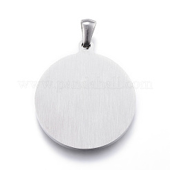 Non-Tarnish 304 Stainless Steel Pendants&nbsp;STAS-K162-027P