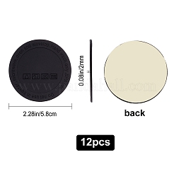 12Pcs Silicone Drink Coasters&nbsp;AJEW-GF0004-48D