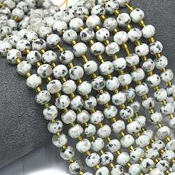 Natural Sesame Jasper Beads Strands&nbsp;G-K389-E14-01