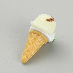 Opaque Resin Ice Cream Cabochons&nbsp;CRES-CJC0009-01A