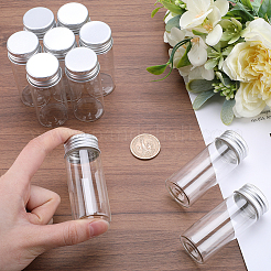 24Pcs Clear Glass Bottles Bead Containers&nbsp;CON-SC0001-09A