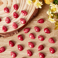 30Pcs Dyed Natural Jade Cabochons&nbsp;G-AR0005-18