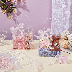 16Pcs Bowknot Pattern Plastic Gift Bags&nbsp;OCOR-BC0008-79