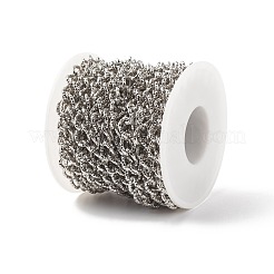Tarnish Resistant 304 Stainless Steel Curb Chains&nbsp;CHS-E005-01P