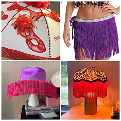 Polyester Tassel Ribbons&nbsp;OCOR-TAC0018-02D