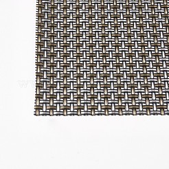 (Clearance Sale)PVC Non-Slip Imitation Rattan Insulation Pad&nbsp;AJEW-TAC0003-02