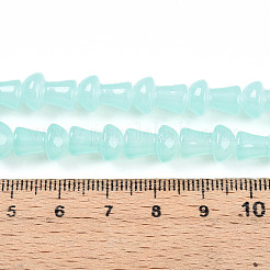 Baking Paint Glass Beads Strands&nbsp;DGLA-N007-01I
