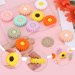 16Pcs 8 Colors Food Grade Eco-Friendly Silicone Focal Beads&nbsp;SIL-SC0001-60