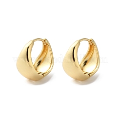 Brass Hoop Earrings&nbsp;EJEW-S249-05G