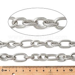 304 Stainless Steel Figaro Chains&nbsp;CHS-H114-01P