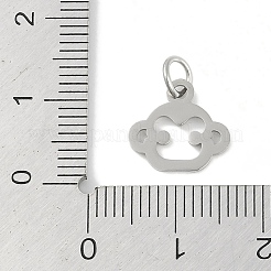 Non-Tarnish 304 Stainless Steel Pendants&nbsp;STAS-L279-001P-08