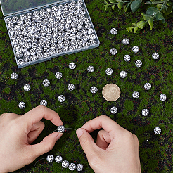 150Pcs Craft Style Acrylic Beads&nbsp;SACR-UN0001-03