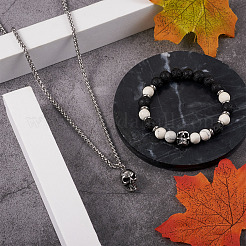 7Pcs 7 Style 304 Stainless Steel Beads&nbsp;FIND-PJ0001-15