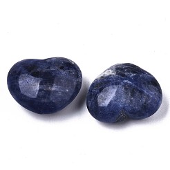 Natural Sodalite Heart Love Stone&nbsp;G-N0326-56B