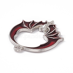 Alloy Enamel Pendants&nbsp;X-FIND-A021-07P-B