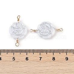 Opaque Acrylic Links Connector Charms&nbsp;KK-K296-07B-G