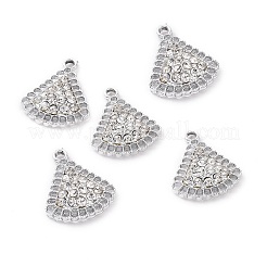 Alloy Crystal Rhinestone Pendants&nbsp;ALRI-H004-36P