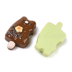 Opaque Resin Imitation Food Decoden Cabochons&nbsp;CRES-I034-06