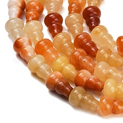 Natural Golden Silk Jade Beads Strands&nbsp;GG-CBA47A4-A01-18X13MM
