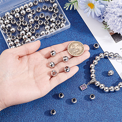 100Pcs 304 Stainless Steel European Beads&nbsp;STAS-PH0007-56