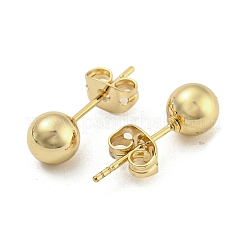 Brass Ear Studs&nbsp;EJEW-P261-01B-G