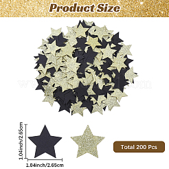 200Pcs Star Paper Confetti&nbsp;DIY-CN0003-85A