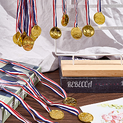 30Pcs Plastic Medals&nbsp;AJEW-CN0004-75