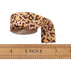 Leopard Printed Grosgrain Ribbons&nbsp;OCOR-TA0001-25