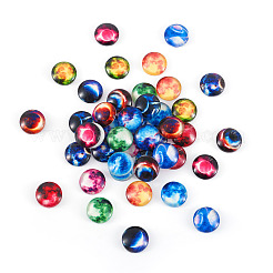 60Pcs 15 Style Glass Cabochons&nbsp;GLAA-TA0001-76