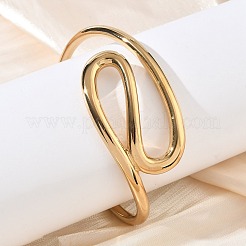 304 Stainless Steel Cuff Bangles for Women&nbsp;BJEW-F540-01G