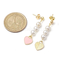Shell Pearl Dangle Earrings&nbsp;EJEW-JE05801