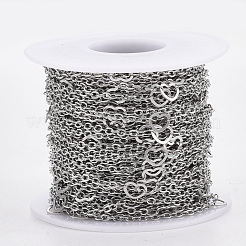 Tarnish Resistant 304 Stainless Steel Cable Chains&nbsp;STAS-R100-12