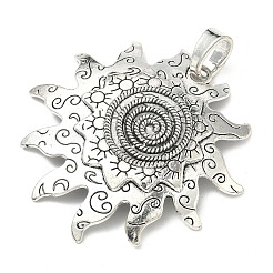 Tibetan Style Alloy Big Pendants&nbsp;X-FIND-D037-02AS-01