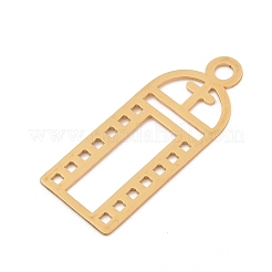 201 Stainless Steel Big Pendants&nbsp;STAS-Z109-13G