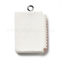 Opaque Resin Pendants&nbsp;RESI-D055-029P