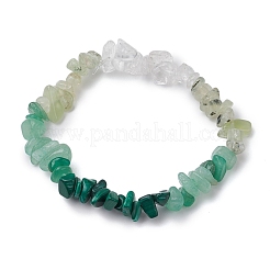 7Pcs Gemstone Stretch Bracelet Sets&nbsp;BJEW-JB11012