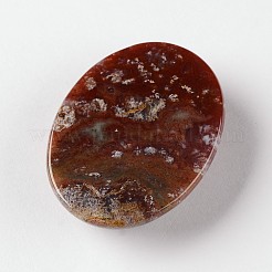 Natural Agate Gemstone Oval Cabochons&nbsp;G-J329-02-30x40mm