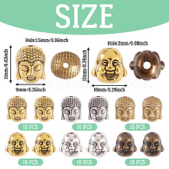 Tibetan Style Alloy Beads&nbsp;TIBEB-CD0001-03