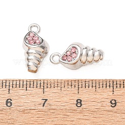 Alloy Rhinestone Pendants&nbsp;RB-CBAA597-01P
