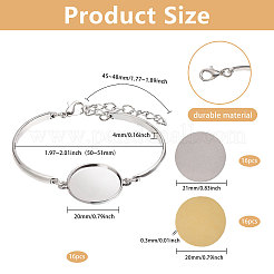 DIY Alloy Bracelet Making Kits&nbsp;DIY-CA0007-61
