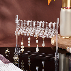 1 Set Transparent Acrylic Earring Display Stands&nbsp;EDIS-PH0001-55A