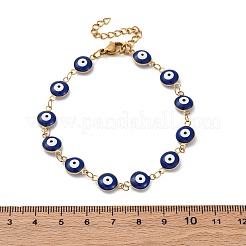 Ion Plating(IP) 304 Stainless Steel Link Bracelets&nbsp;X-BJEW-H511-02