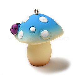 Mushroom Resin Big Pendants&nbsp;LS-CRES-B013-A03