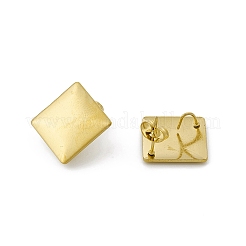 304 Stainless Steel Stud Earrings Finding&nbsp;STAS-C061-14G