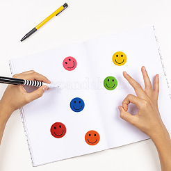 Round Dot Paper Self-adhesive Smiling Face Reward Stickers&nbsp;PW-WG51572-01