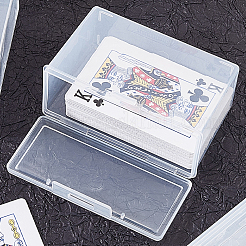 Plastic Card Storage Boxes with Hinged Lids&nbsp;CON-WH20010-06A