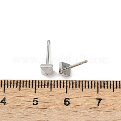 Brass Stud Earrings for Women&nbsp;EJEW-G441-02P