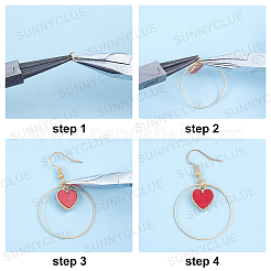 DIY Dangle Earring Making Kits&nbsp;DIY-SC0012-33