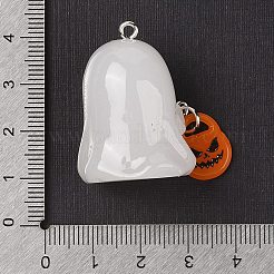 Halloween Theme Luminous Resin Pendants&nbsp;LS-RESI-S06-01D