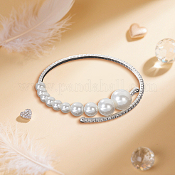 4Pcs 2 Styles Alloy Resin Open Cuff Bangles for Women&nbsp;BJEW-GO0002-19